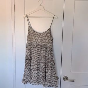 Free People Drop Waist Low Back Dress